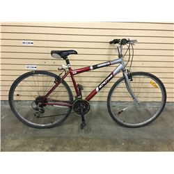RED AND GREY CCM COMMUTER BIKE