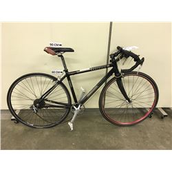 BLACK RALEIGH RE2 HYBRID ROAD BIKE
