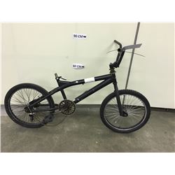 BLACK NO NAME BMX BIKE, NO BRAKES, NO SEAT