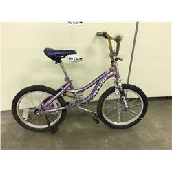 PURPLE AVIGO KIDS MOUNTAIN BIKE