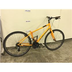 ORANGE SPECIALIZED CROSSROADS HYBRID MOUNTAIN BIKE