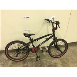 BLACK RAZOR BMX BIKE WITH GYRO AND FRONT AND REAR PEGS