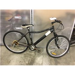 BLACK NO NAME FRONT SUSPENSION MOUNTAIN BIKE