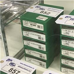 5 RCBS F L .22 SAV HI POWER DIE SETS