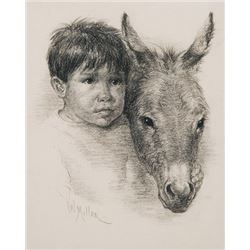 Miller, Vel - Boy and Burro