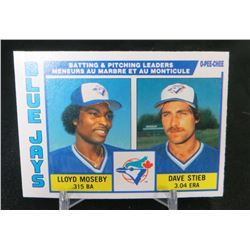 1984 O-Pee-Chee #289 Blue Jays Checklist Card