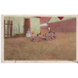 BLACK AMERICANA CALIFORNIA POSTCARD