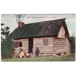 BLACK AMERICANA ALABAMA POSTCARD