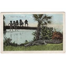 BLACK AMERICANA FLORIDA POSTCARD