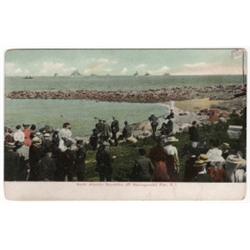 NARRAGANSETT PIER, RHODE ISLAND NAVAL POSTCARD