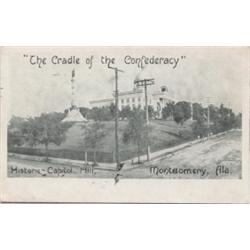 MONTGOMERY, ALABAMA CIVIL WAR POSTCARD