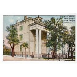 CONFEDERATE WHITE HOUSE POSTCARD