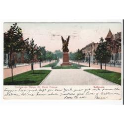BALTIMORE, MARYLAND CIVIL WAR POSTCARD