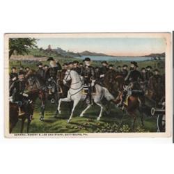 GENERAL LEE GETTYSBURG, PENNSYLVANIA POSTCARD