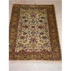 SEMI-ANTIQUE MAHAL ORIENTAL RUG