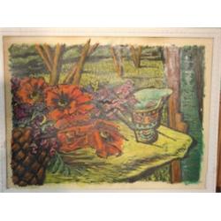 CLYMER, M. "BOUQUET" PAINTING