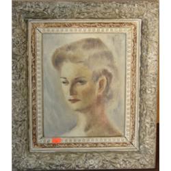 OKERBLOOM, MARGARET CLYMER PORTRAIT OF VIRGINIA CLYMER