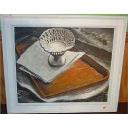 OKERBLOOM, MARGARET CLYMER STILL LIFE PAINTING