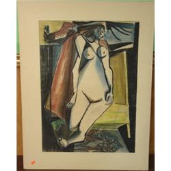 OKERBLOOM, CHARLES I. COLOR SKETCH