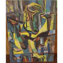 OKERBLOOM, CHARLES (1952) PAINTING