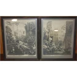 PR. OF OLD ENGLISH TOWN SCENE PRINTS