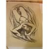 Image 4 : OKERBLOOM, CHARLES, LOT OF 10 CHARCOAL SKETCHES