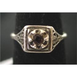 LADIES' STERLING SILVER RING