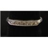 Image 1 : LADIES' WEDDING BAND WITH DIAMONDS