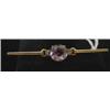 Image 1 : LADIES' ALEXANDRITE STICK PIN