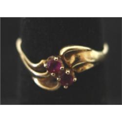 LADIES' 14K YELLOW GOLD RING