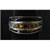 Image 1 : LADIES' SILVER RING W/MULTI-COLORED STONES