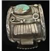 Image 3 : STERLING SILVER TURQUOISE CUFF BRACELET