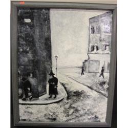 CASSIN, MODERN ACRYLIC ON CANVAS PAINTING