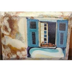 CASSIN, MODERN ACRYLIC ON CANVAS PAINTING