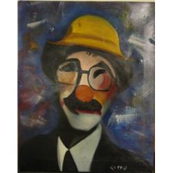 CASSIN, OIL ON CANVAS PAINTING