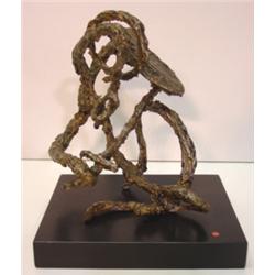 CONTEMPORARY SCULPTURE ON BASE