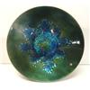 Image 1 : CONTEMP. IRIDESCENT ART GLASS PLATE
