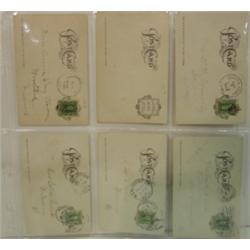 6 J.I. AUSTEN CO., CHICAGO BEAR POSTCARDS