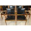 Image 1 : SET OF 6 CONTEMP. ART DINING CHAIRS