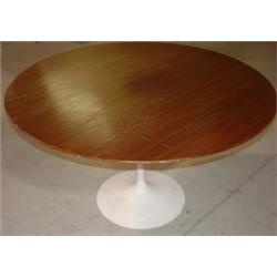 CONTEMPORARY KNOLL CIRCULAR TOP TABLE