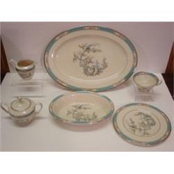 29 PCS. OF LENOX CHINA IN THE "PLUM BLOSSOMS" PATTERN