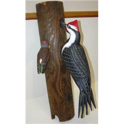 WARD, ZACK WOODEN WOODPECKER CARVING