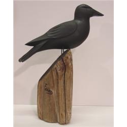WARD, ZACK WOODEN CROW CARVING
