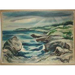 OKERBLOOM, C. (1944) WATERCOLOR PAINTING