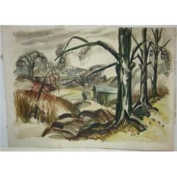 OKERBLOOM, C. WATERCOLOR PAINTING