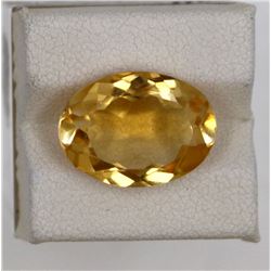 8.06ct Natural citrine oval cut