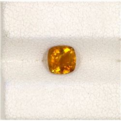 0.70ct Yellow Tourmaline Round Cut