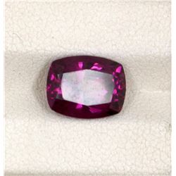 4.27ct Raspberry Garnet Emerald Cut