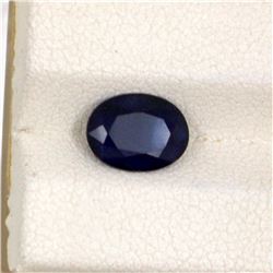 1.70ct  Blue Sapphire Oval Cut
