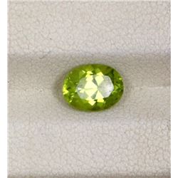 1.47ct Peridot oval cut